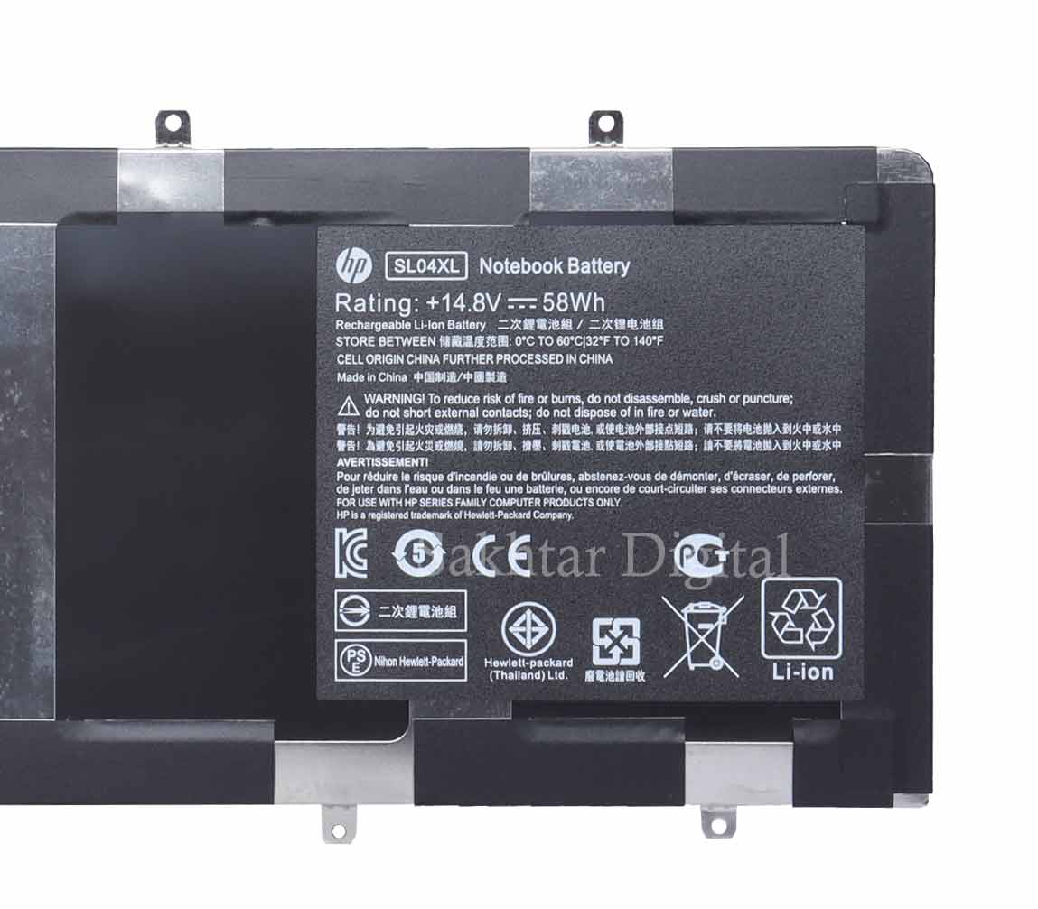 باتری اورجینال لپ تاپ اچ پی Hp Envy Spectre 14-3000 — تصویر ۵