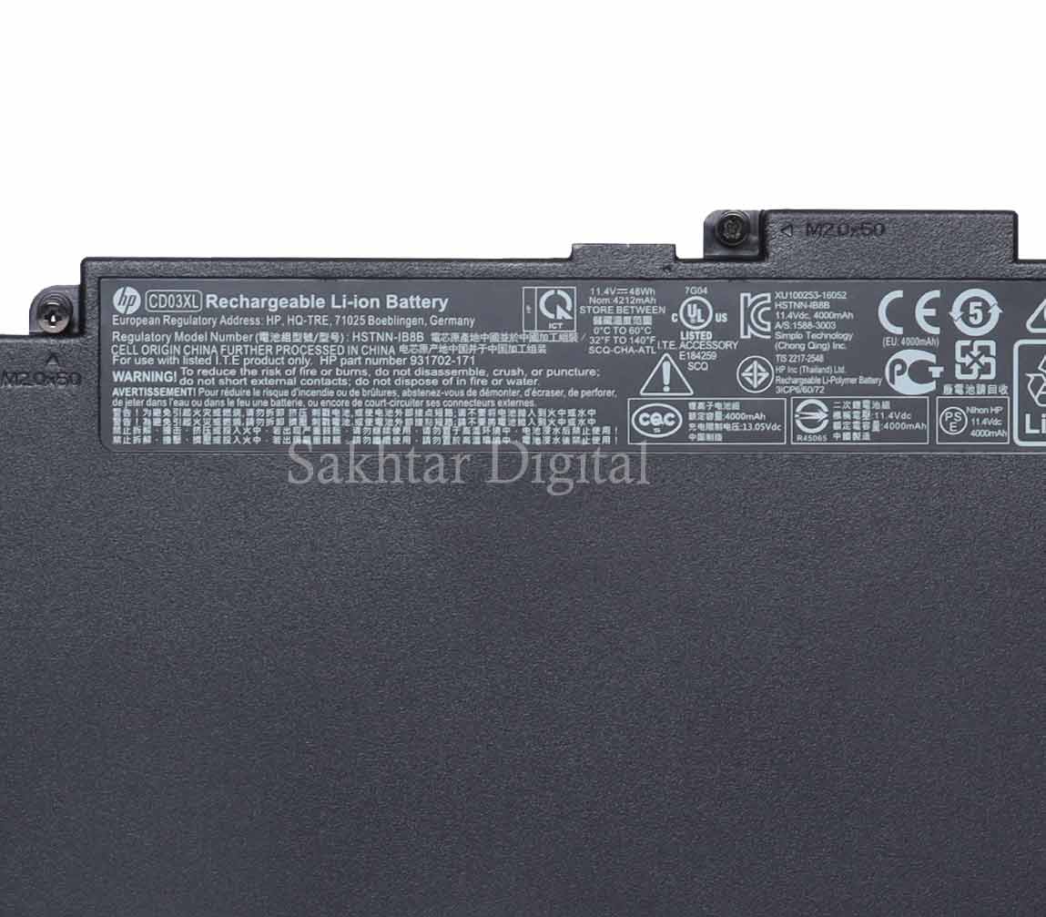 باتری اورجینال لپ تاپ اچ پی Hp ProBook 650 G5 / 640 G4 — تصویر ۵