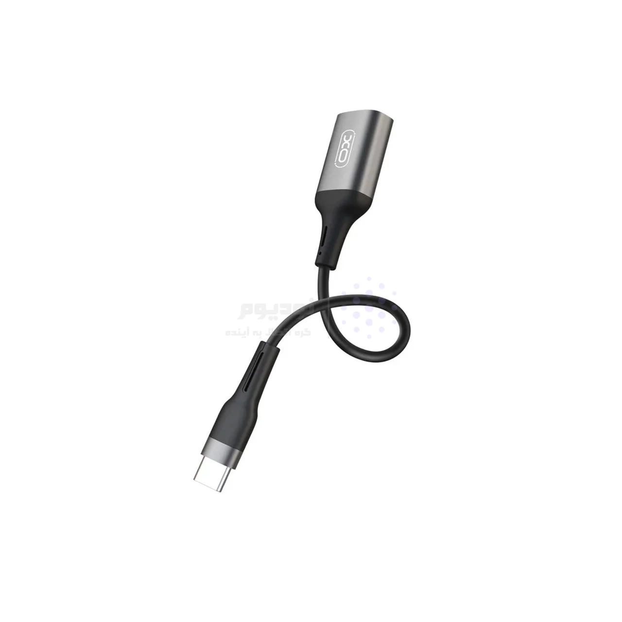 کابل تبدیل XO Type-C TO USB OTGمدل XO-NB201 – مشکی — تصویر ۳