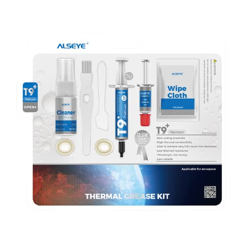 خمیر حرارتی ALSEYE T9+ (Thermal Grease Kit) — تصویر ۲