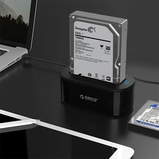 داک هارد و تبدیل SATA به USB مدل ORICO 6218US3 — تصویر ۳
