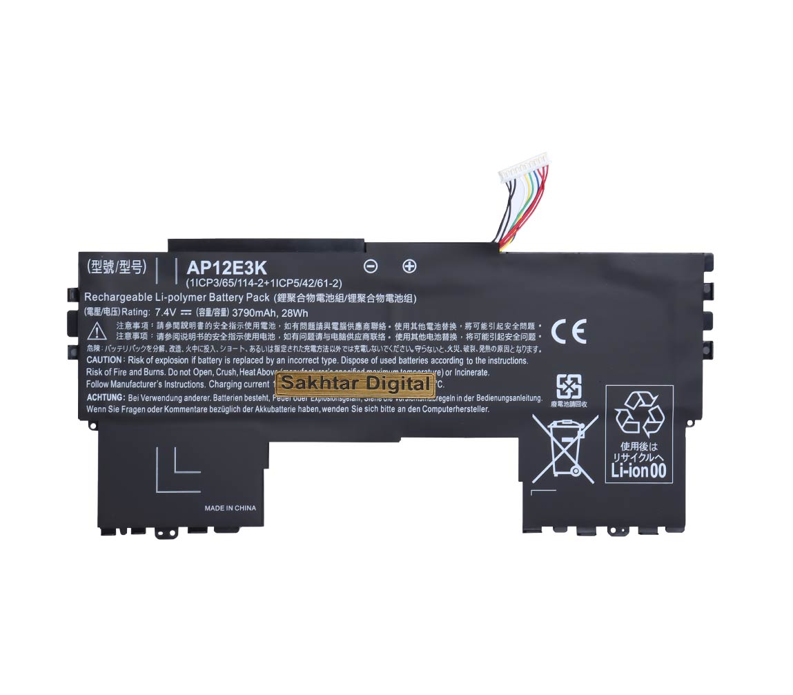 باتری اورجینال لپ تاپ ایسر Acer Aspire S7-191 — تصویر ۳