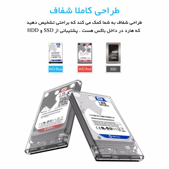 باکس هارد 2.5 اینچ USB 3.0 مدل ORICO 2139U3 — تصویر ۷