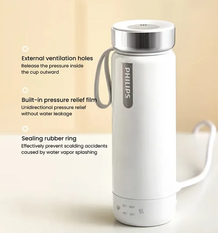 ماگ برقی فیلیپس 350ml مدل PHILIPS Yunchi Mate AWP2799 — تصویر ۲