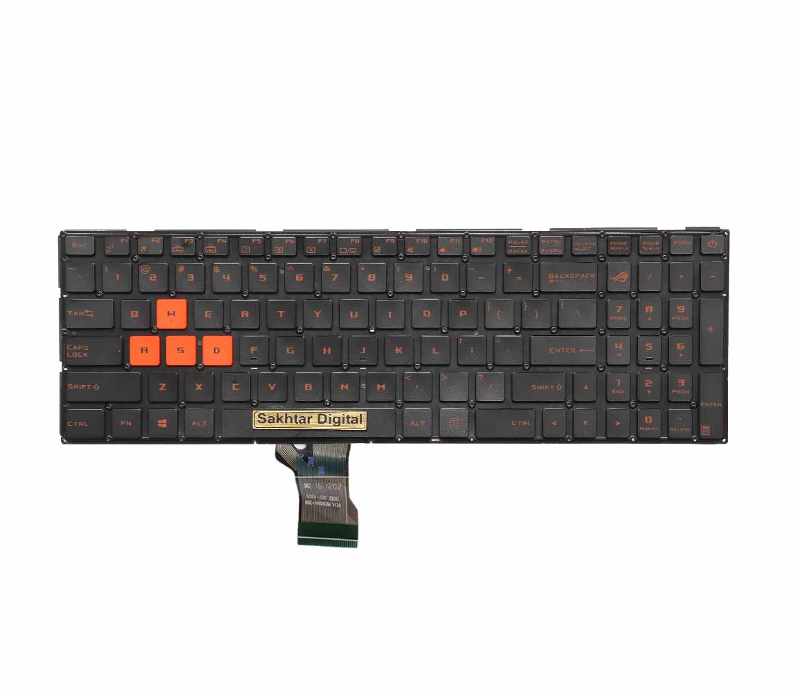 کیبورد لپ تاپ ایسوس Keyboard Asus G502LW — تصویر ۲