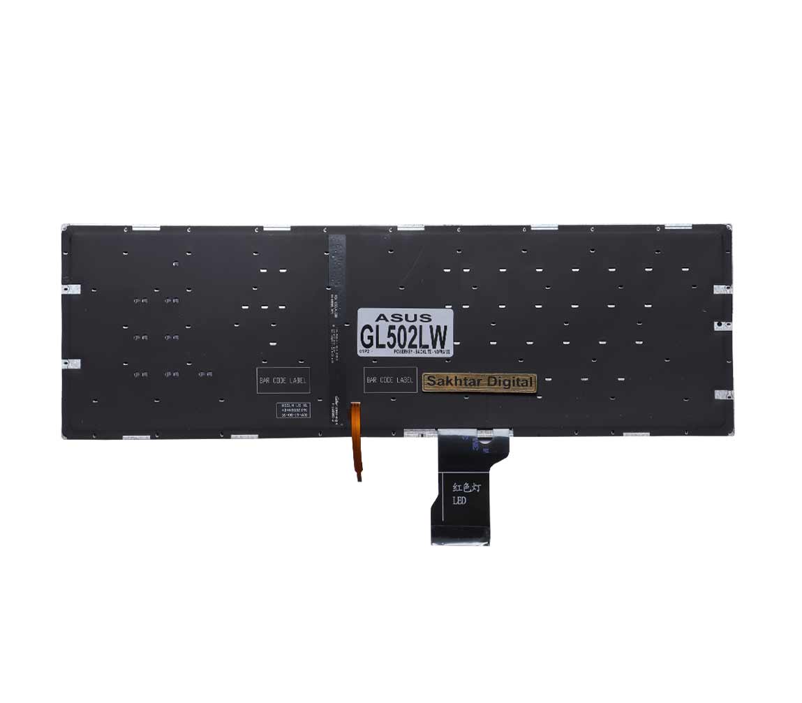 کیبورد لپ تاپ ایسوس Keyboard Asus G502LW — تصویر ۳
