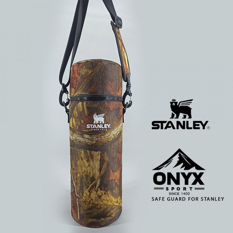 کاور فلاسک استنلی درب دار – طرح جنگلی- stanley classic bottle — تصویر ۲