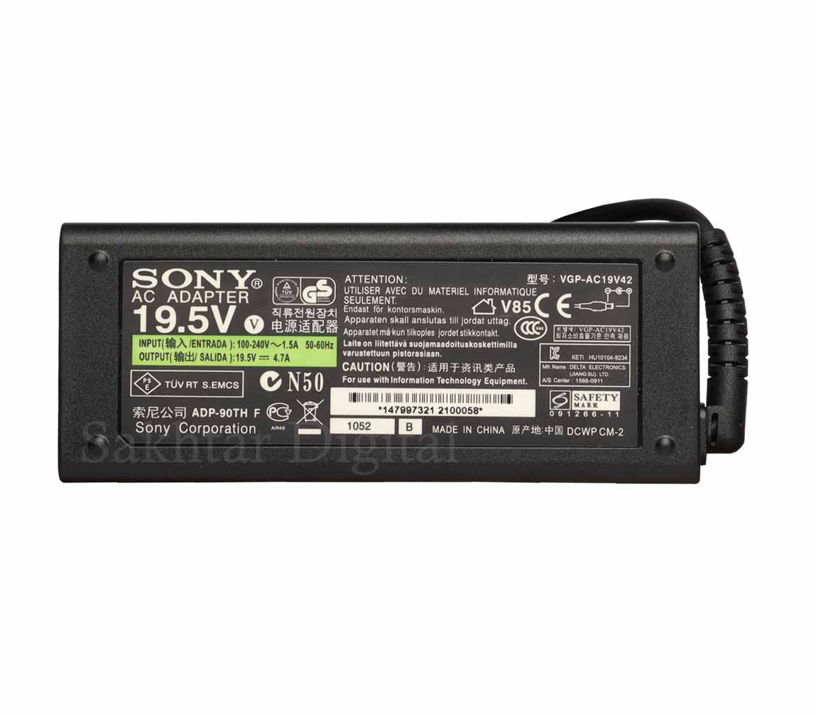 شارژر اورجینال لپ تاپ سونی Sony Fw / Fz — تصویر ۳