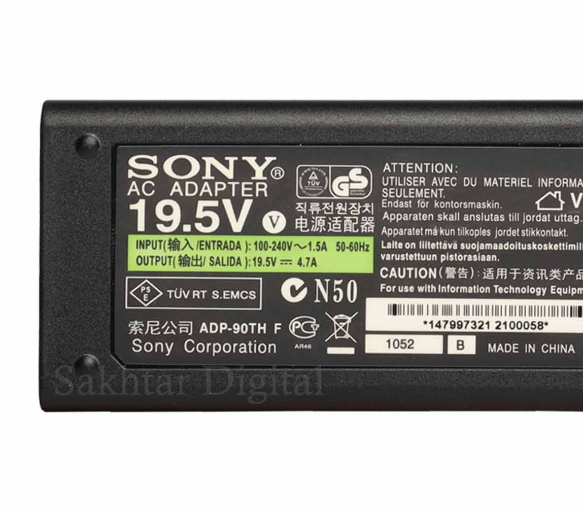 شارژر اورجینال لپ تاپ سونی Sony Fw / Fz — تصویر ۵