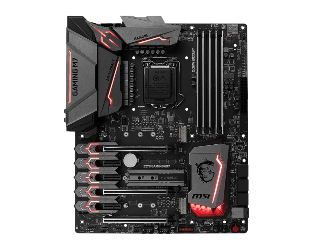 MSI z270 gaming m7