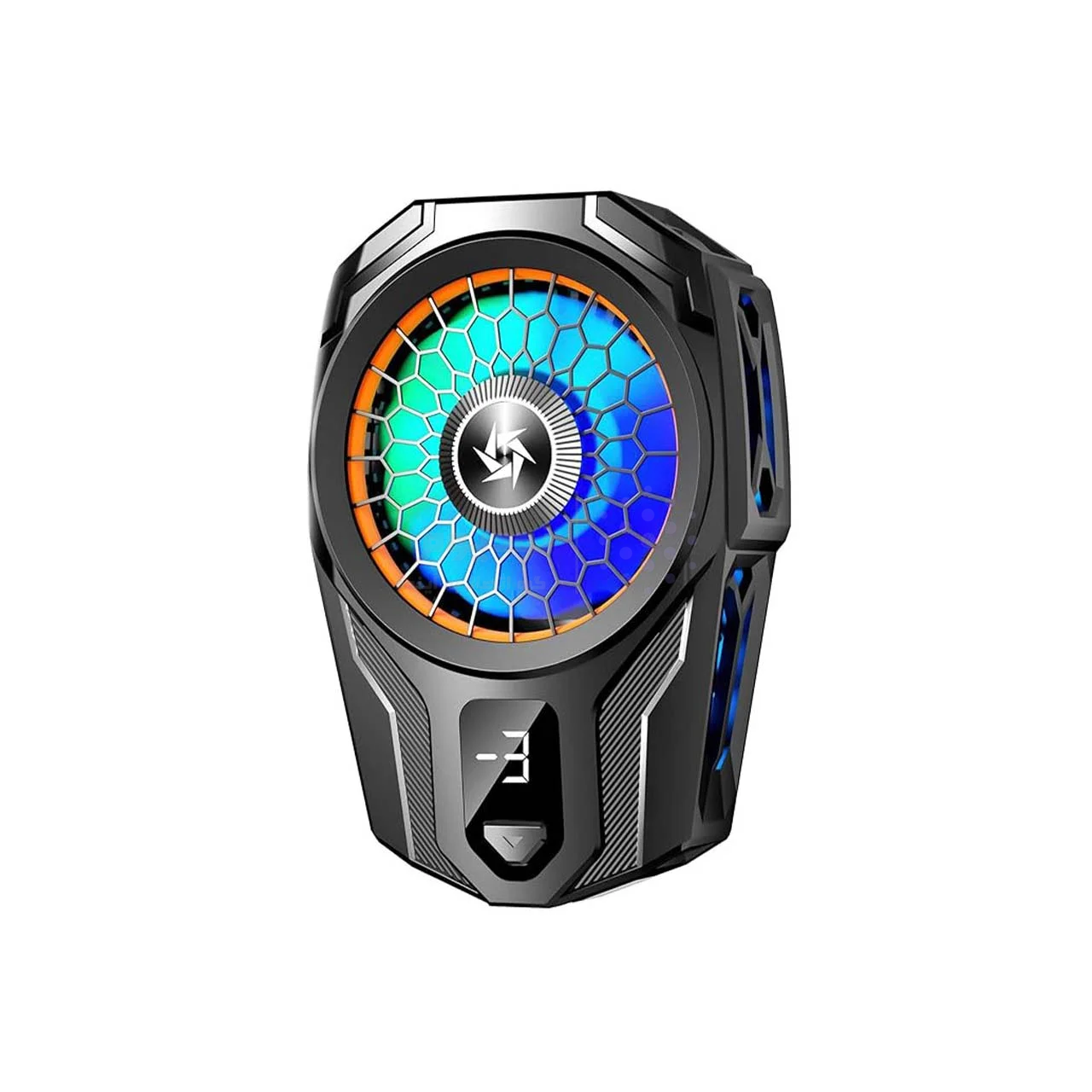 فن خنک کننده گوشی موبایل XO مدل XO-SL08 – مشکی (نورپردازی RGB) — تصویر ۳