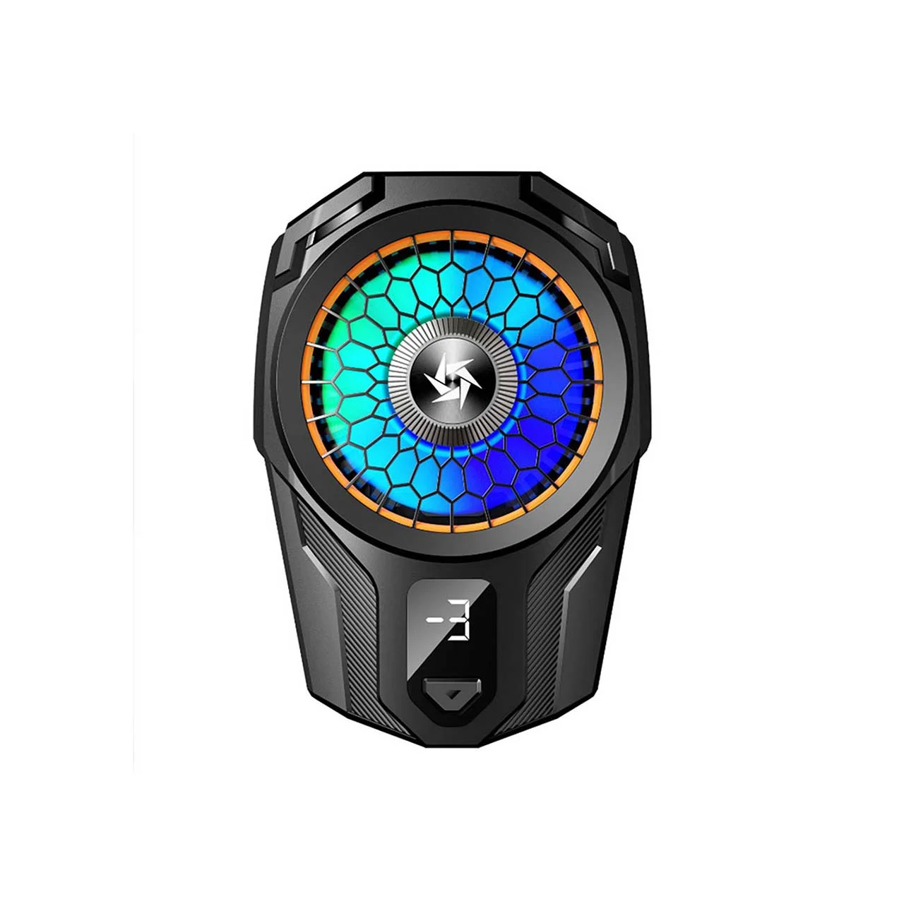 فن خنک کننده گوشی موبایل XO مدل XO-SL08 – مشکی (نورپردازی RGB)