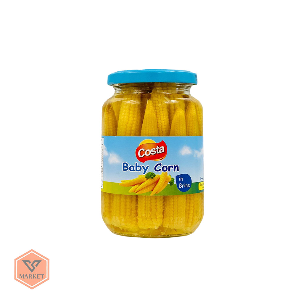 کنسرو بیبی کورن کاستا (Costa Baby Corn in Brine)