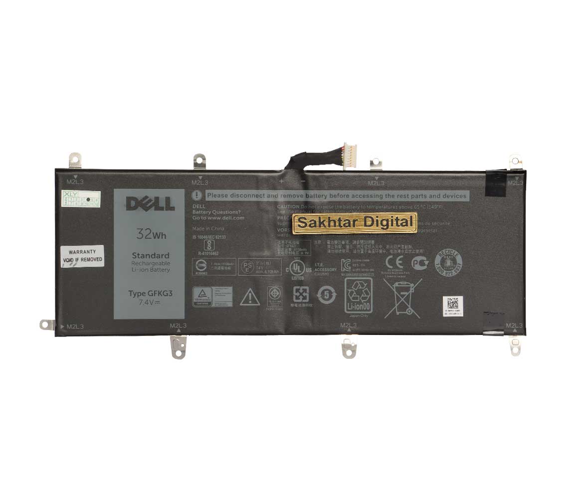 باتری اورجینال لپ تاپ دل Dell Venue 10 Pro 5056 — تصویر ۳
