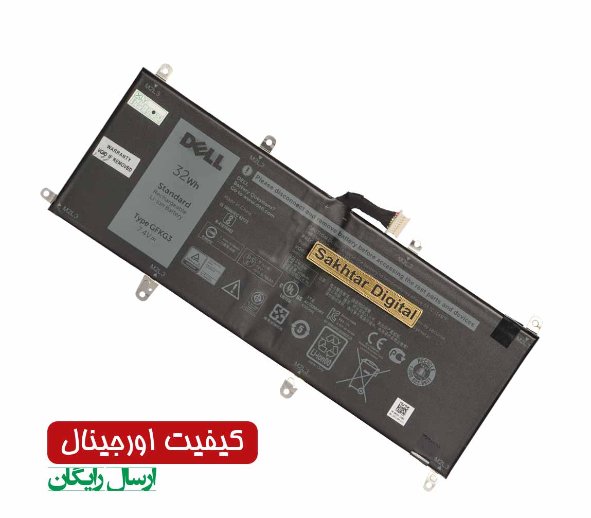 باتری اورجینال لپ تاپ دل Dell Venue 10 Pro 5056