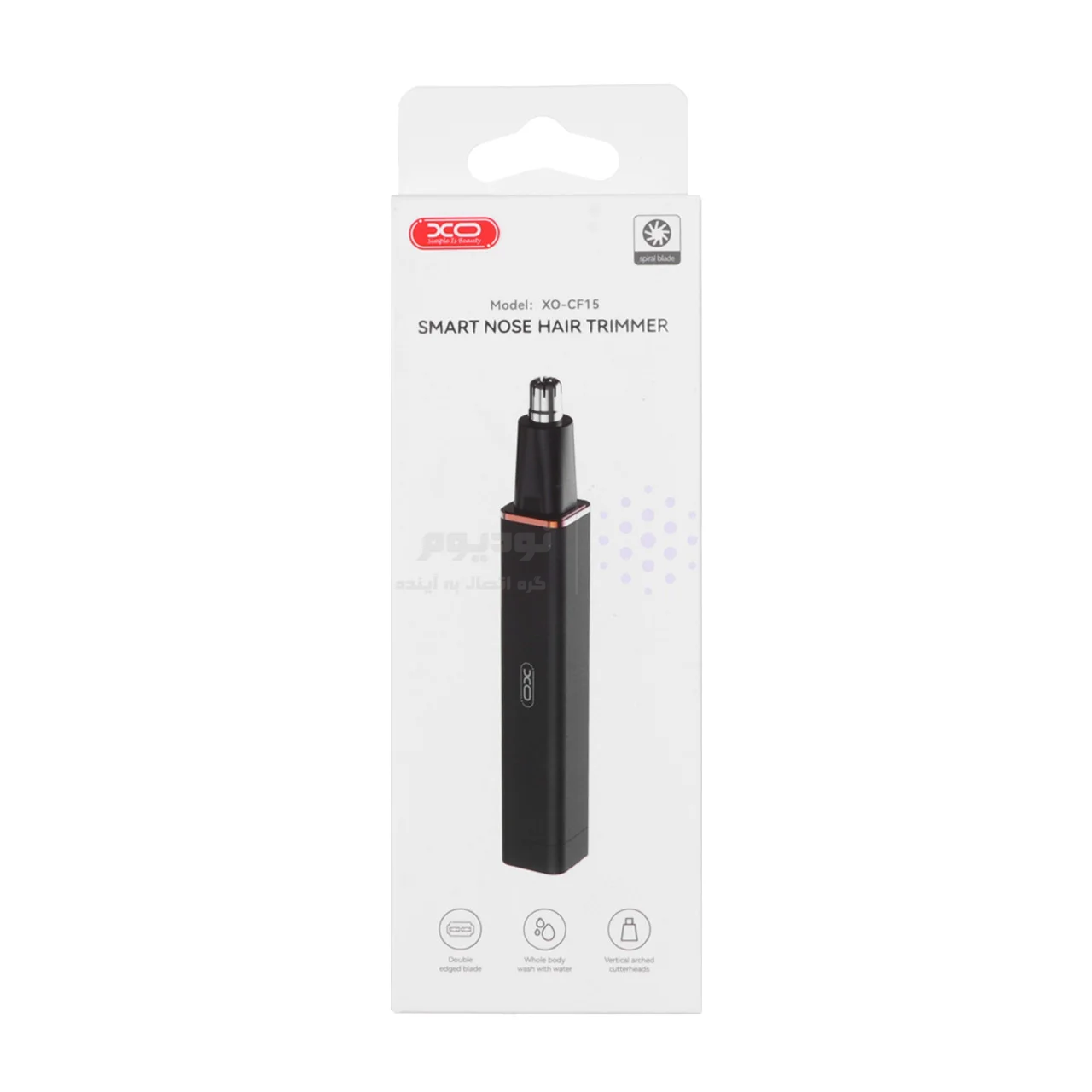 اصلاح‌کننده موی بینی XO مدل XO-CF15 – مشکی — تصویر ۶
