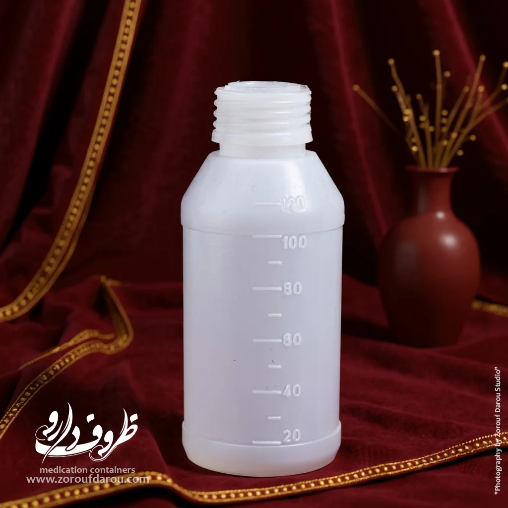 بطری مدرج 120 سی سی — تصویر ۲