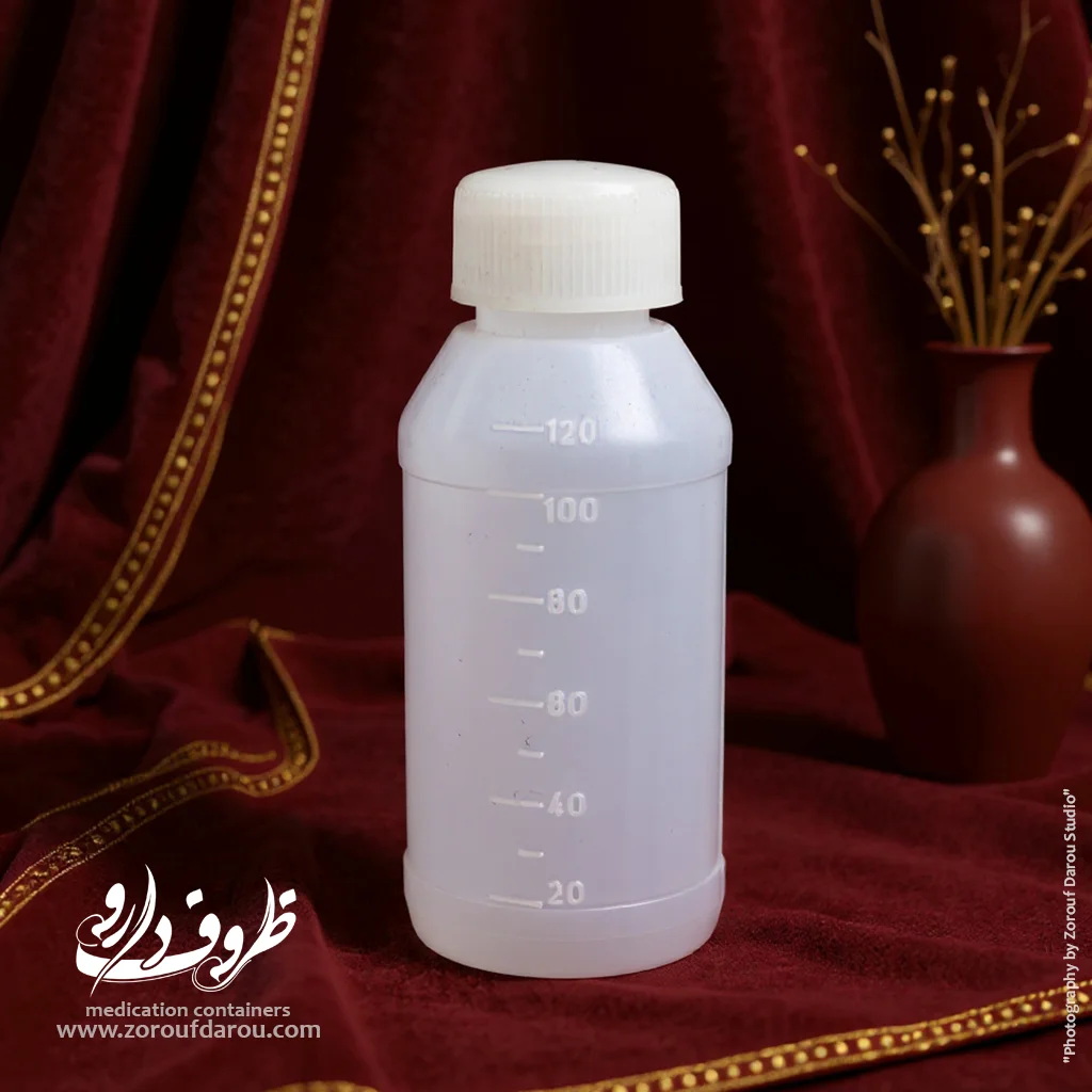 بطری مدرج 120 سی سی — تصویر ۴