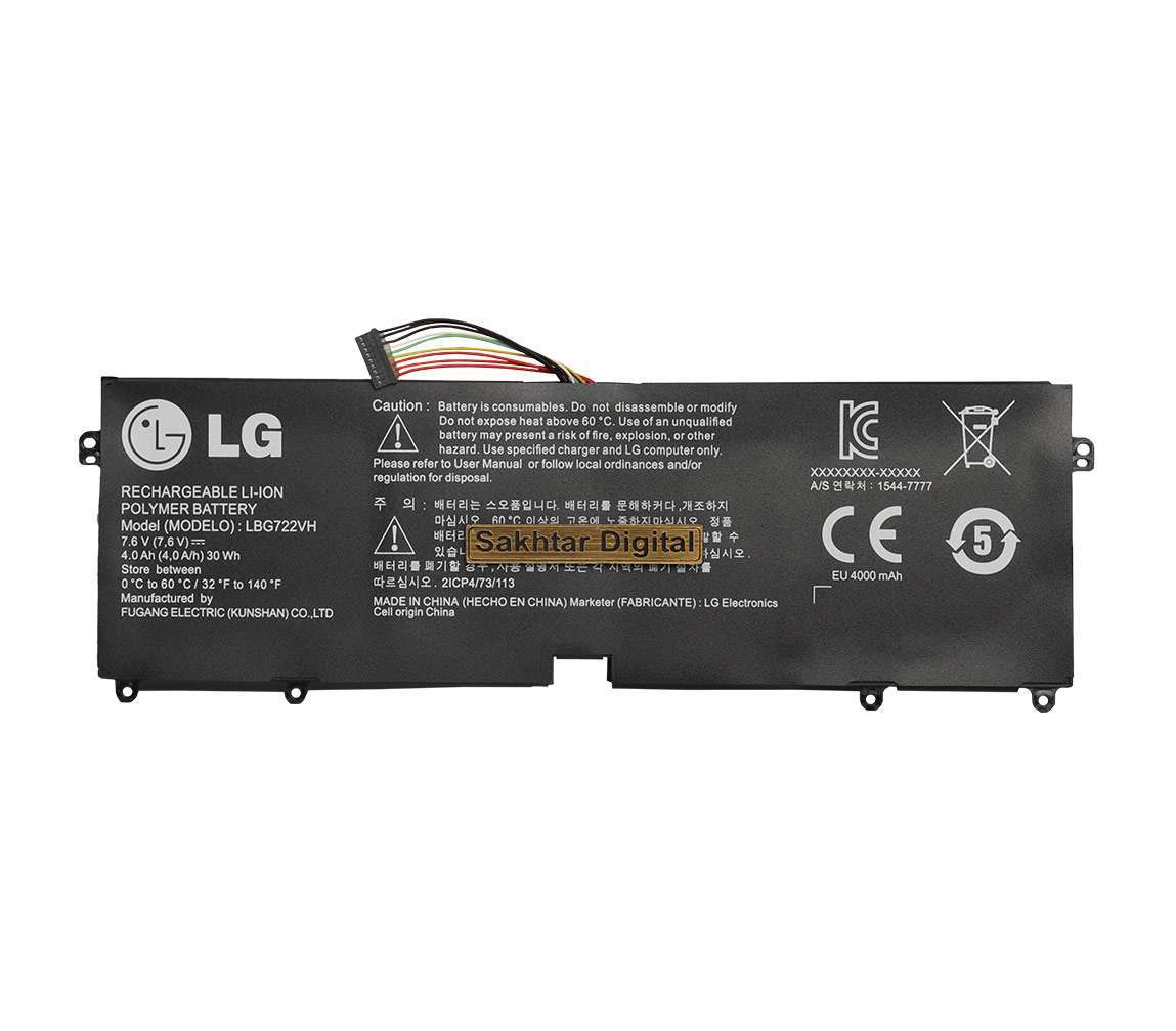 باتری اورجینال لپ تاپ ال جی LG Gram 13Z940 — تصویر ۳