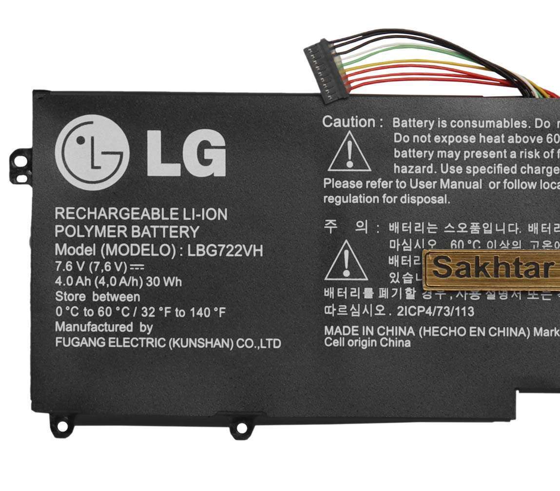 باتری اورجینال لپ تاپ ال جی LG Gram 13Z940 — تصویر ۵