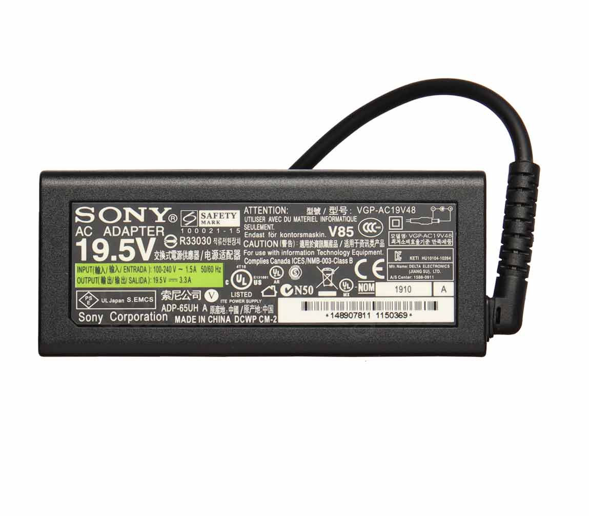 شارژر اورجینال لپ تاپ سونی Sony Nw / Sz — تصویر ۳