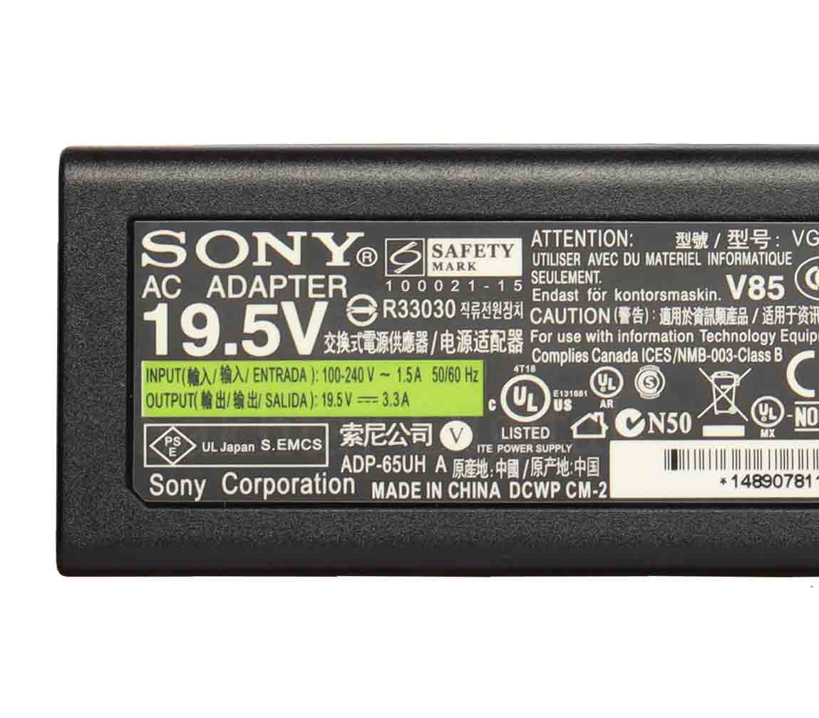 شارژر اورجینال لپ تاپ سونی Sony Nw / Sz — تصویر ۵