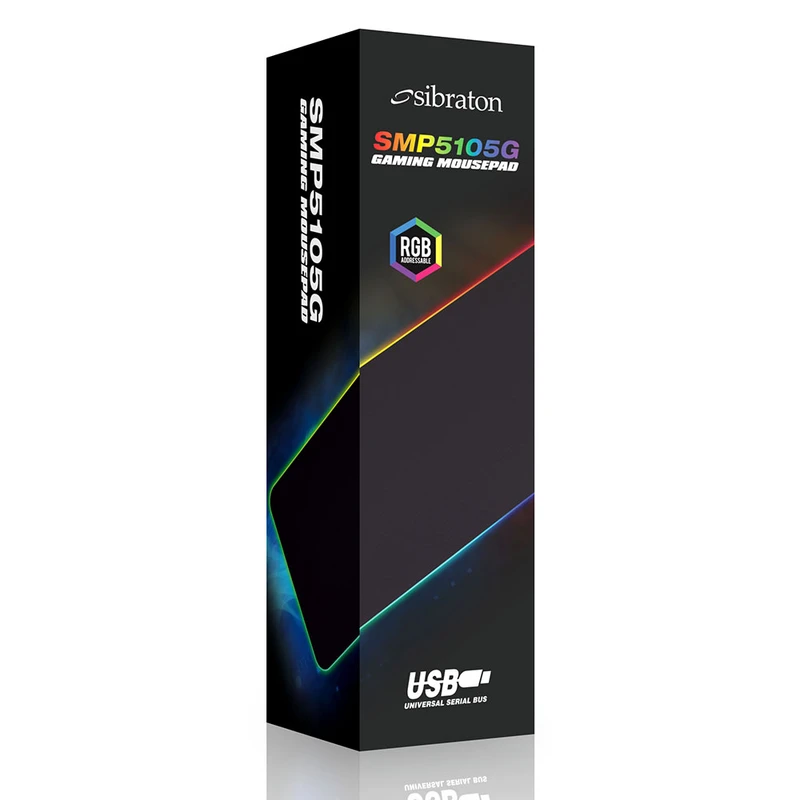 موس پد گیمینگ سیب راتون مدل SMP5105G RGB — تصویر ۲