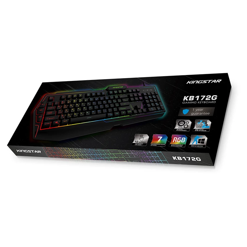 کیبورد گیمینگ کینگ استار مدل KB172G — تصویر ۷