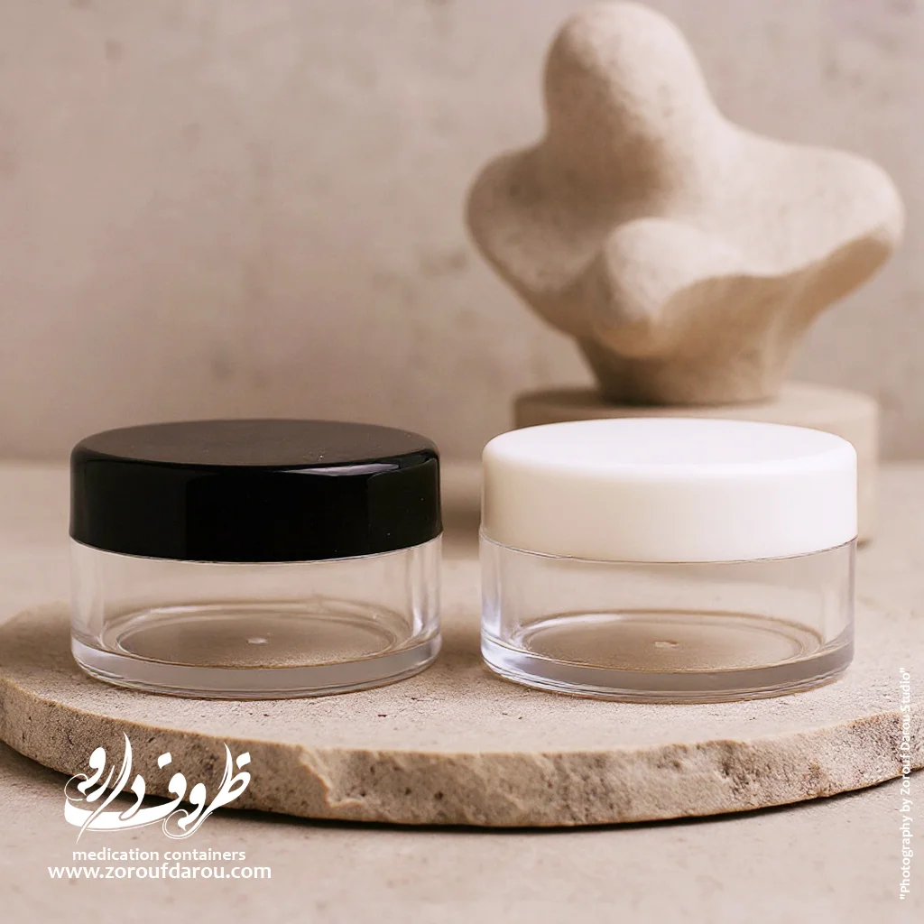 قوطی کرم کریستال 10 گرمی تخت — تصویر ۲