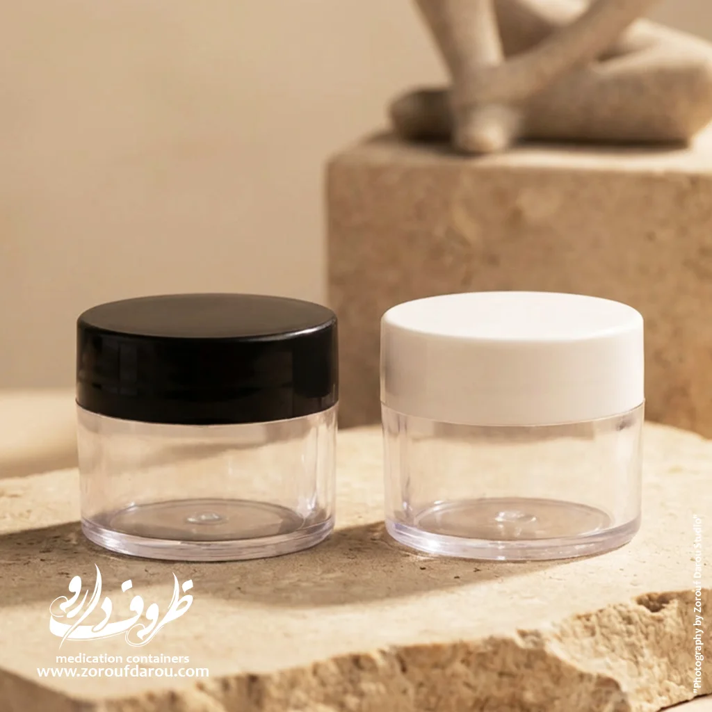 قوطی کرم کریستال 10 گرمی ایستاده — تصویر ۳