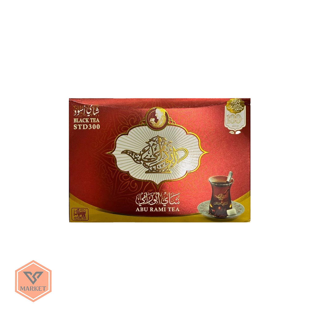 چای سیاه سیلان ابو رامی گرید اس‌تی‌دی ۳۰۰ (Abu Rami Black Tea STD 300) – اصیل، قوی و خوش‌رنگ 450 گرمی — تصویر ۳