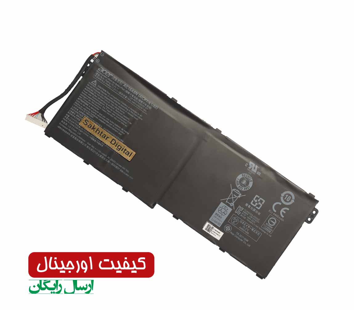 باتری اورجینال لپ تاپ ایسر Acer Aspire VN7-593G — تصویر ۲