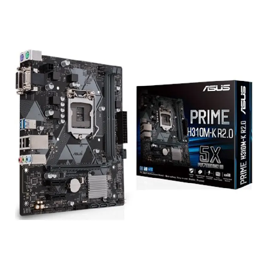 مادربرد Asus Prime H310M‑K R2.0 سوکت LGA1151 — تصویر ۴
