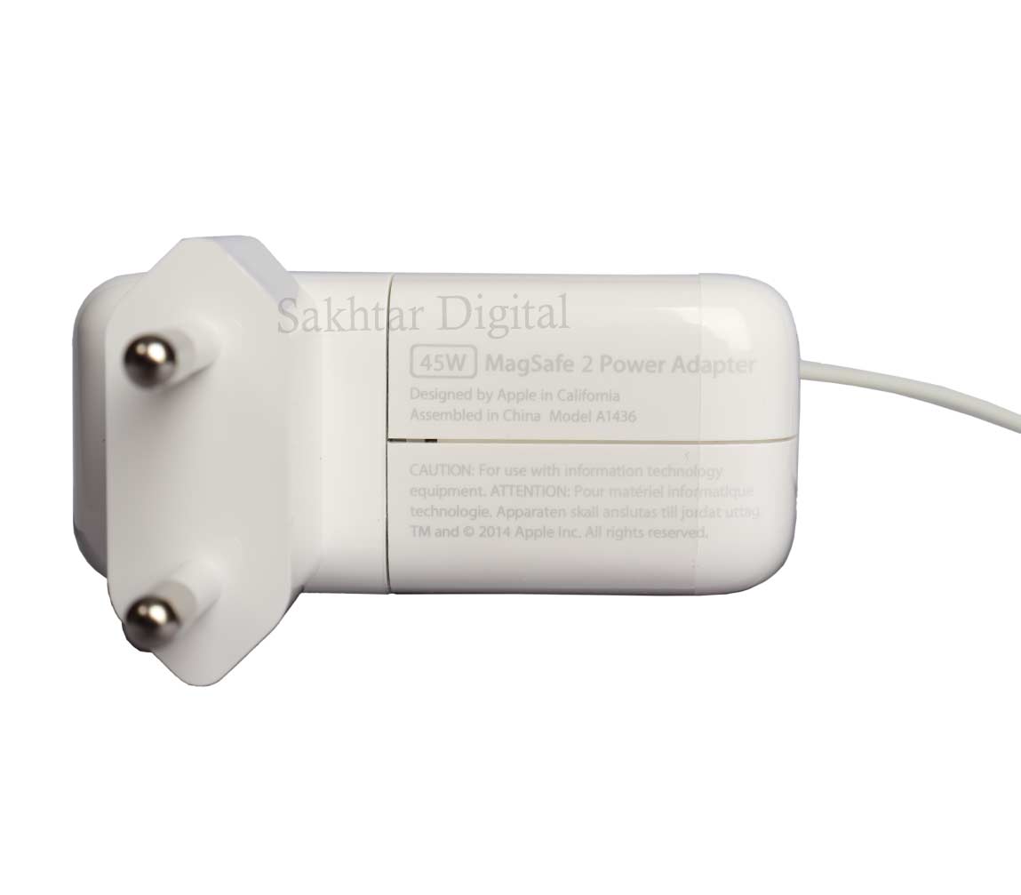 شارژر اورجینال لپ تاپ اپل Apple 14.85V 3.05A MAGSAFE2 — تصویر ۴