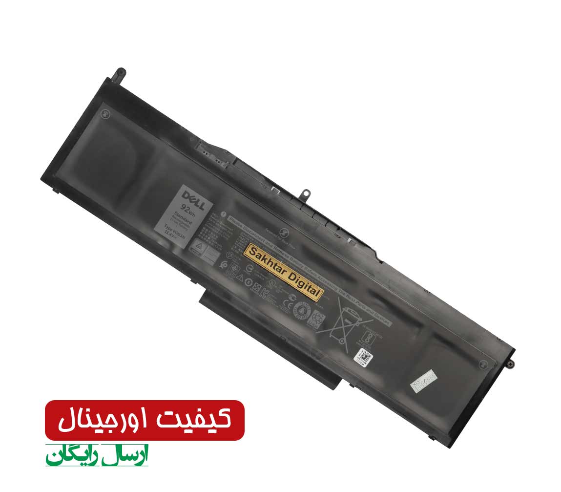 باتری اورجینال لپ تاپ دل Dell Precision 3520 / 3530 — تصویر ۲