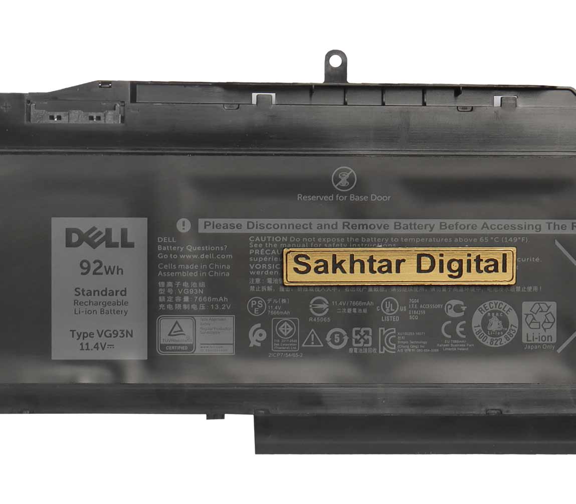 باتری اورجینال لپ تاپ دل Dell Precision 3520 / 3530 — تصویر ۵