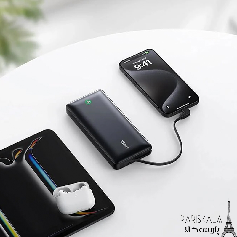 پاوربانک 30 وات انکر مدل ANKER NANO A1387H11 20000mAh — تصویر ۴