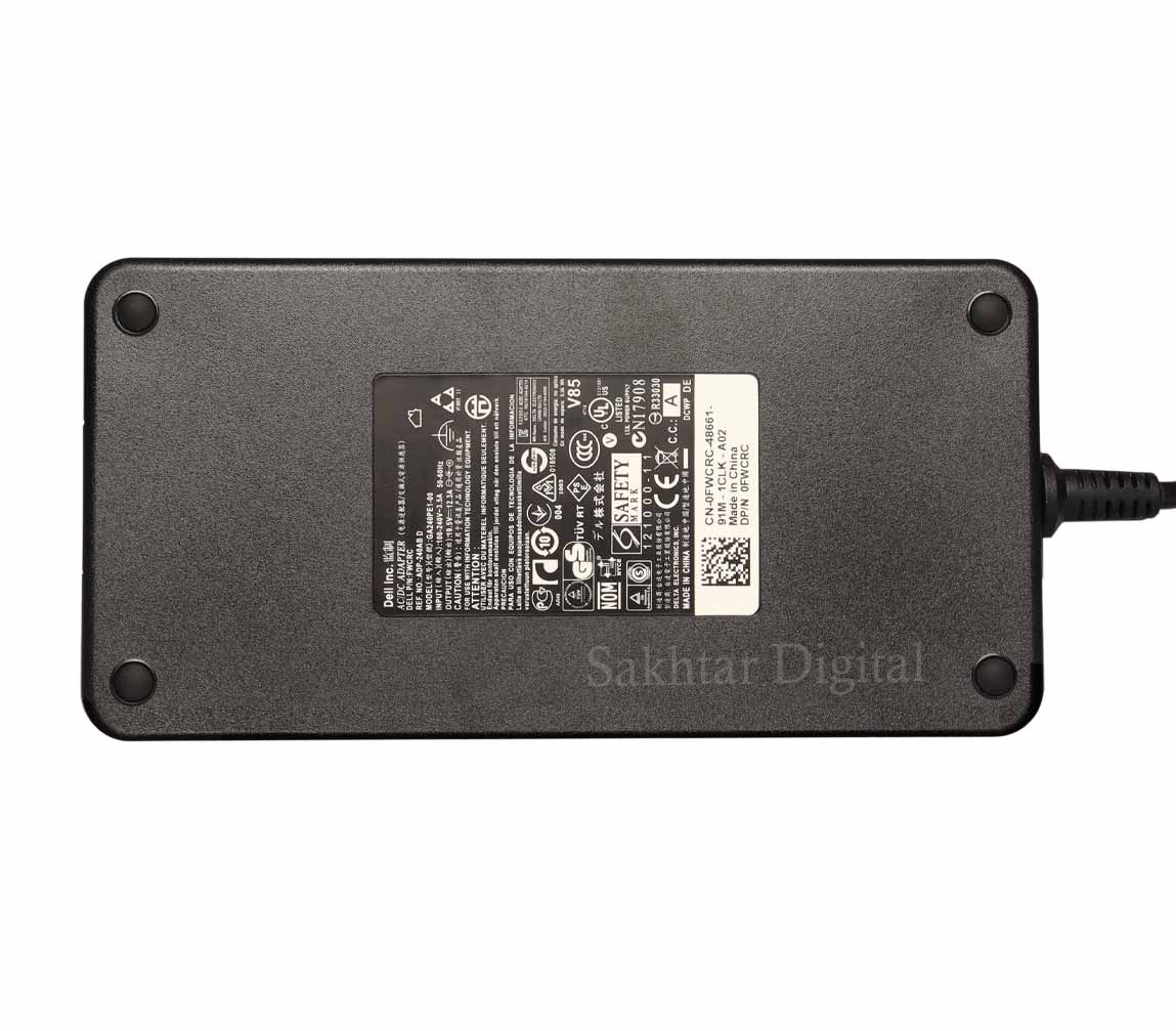 شارژر اورجینال لپ تاپ دل Dell Precision M6700 / Alienware M15 — تصویر ۳