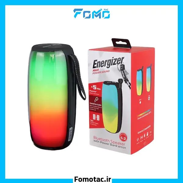 اسپیکر قابل حمل Energizer مدل BTS121 — تصویر ۲