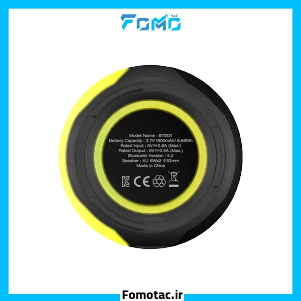 اسپیکر قابل حمل Energizer مدل BTS121 — تصویر ۴