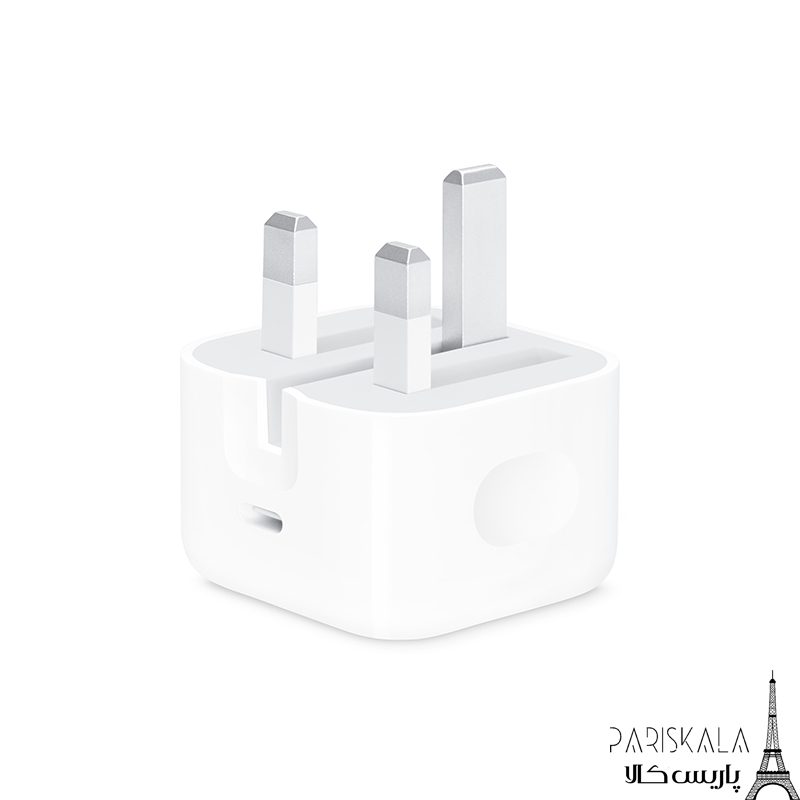 شارژر دیواری اپل 20 وات مدل APPLE 20W 3B/A اپل استوری اورجینال