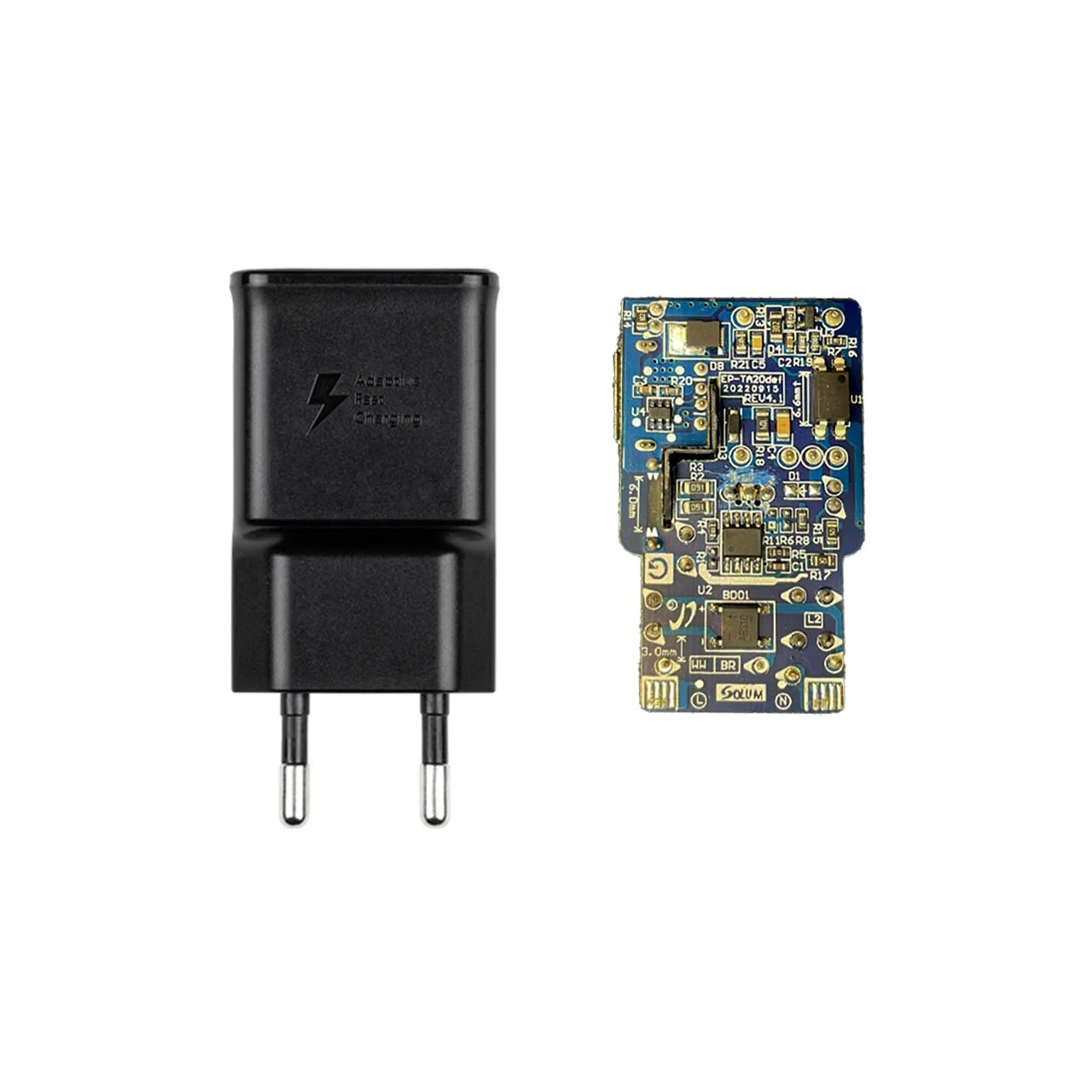 شارژر دیواری فست تک پورت SAMSUNG مدل TA200 S10 – مشکی (گارانتی شش ماهه نیکان همراه)