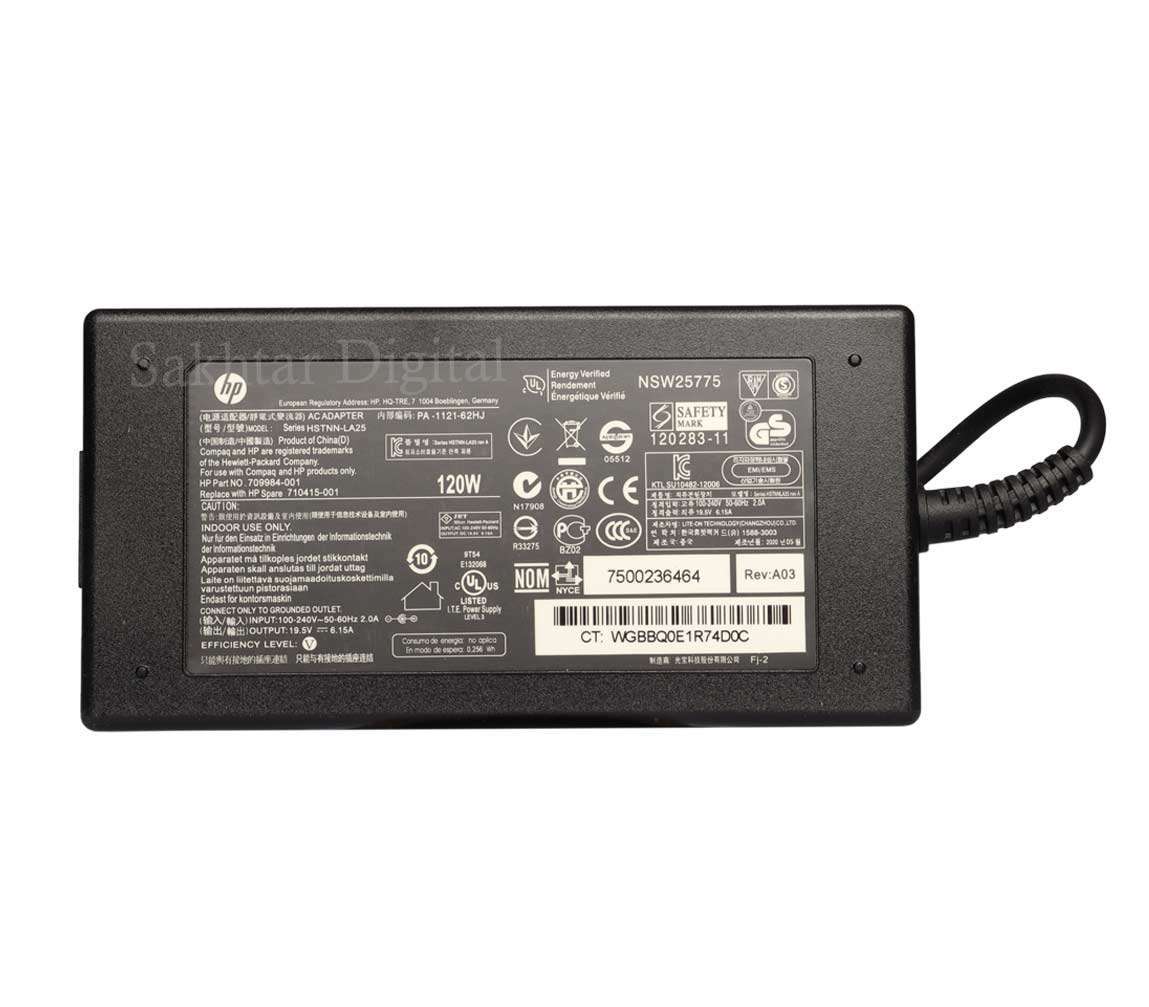 شارژر اورجینال لپ تاپ اچ پی Hp Omen 15 / Pavilion 15 — تصویر ۳