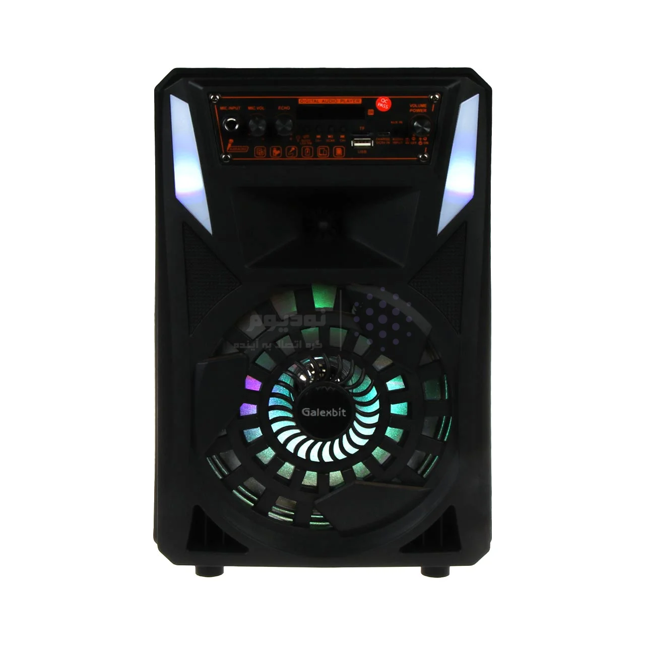 اسپیکر چمدانی 8 اینچی Galexbit مدل GS16 – مشکی — تصویر ۳
