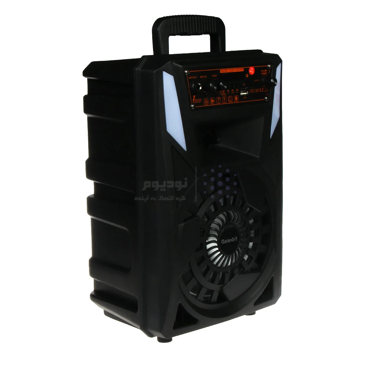 اسپیکر چمدانی 8 اینچی Galexbit مدل GS16 – مشکی — تصویر ۵