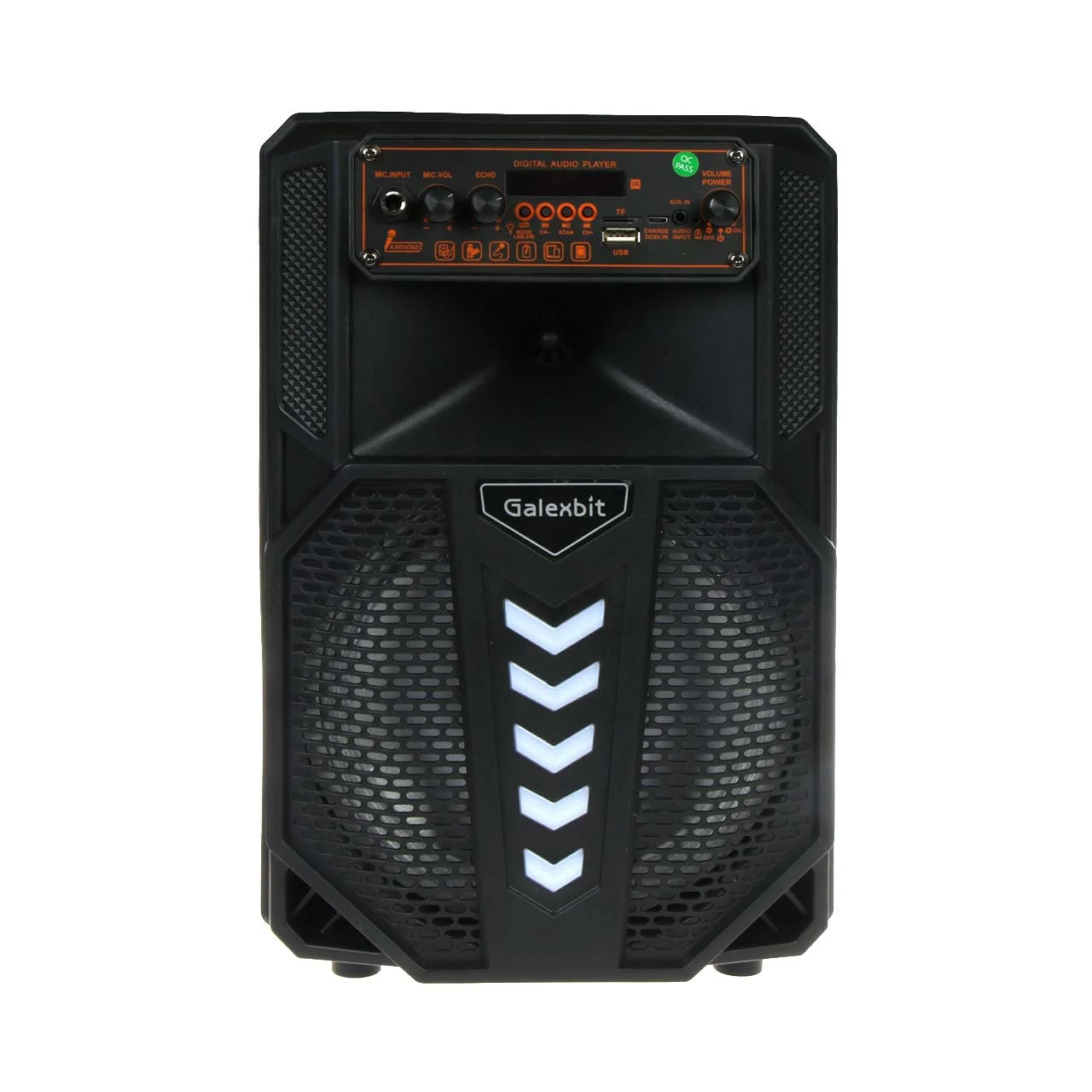 اسپیکر چمدانی 8 اینچی Galexbit مدل GS19 – مشکی