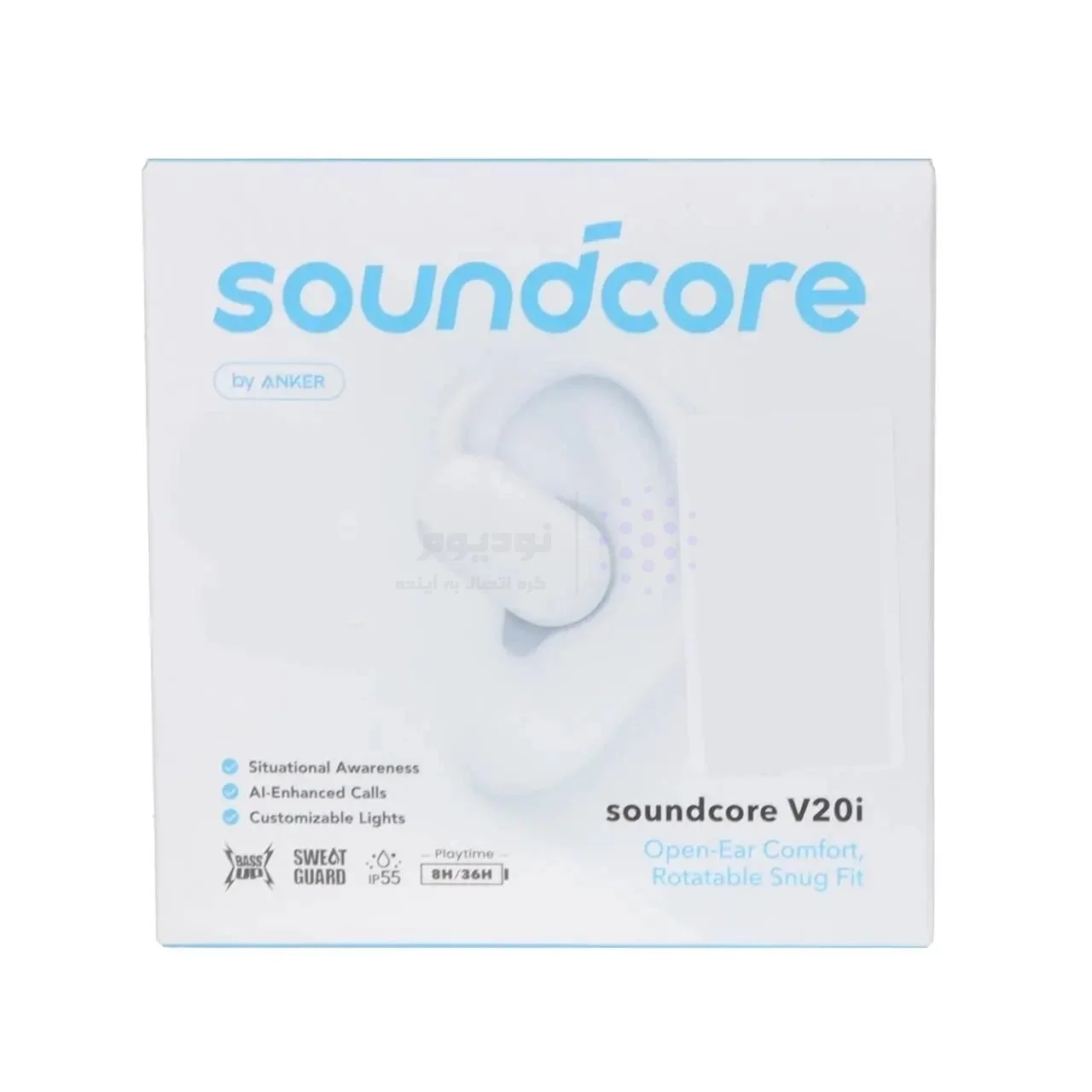 ایرفون بی سیم ANKER مدل Soundcore V20i A3876H21 – سفید (گارانتی 18 ماهه شرکتی) — تصویر ۳