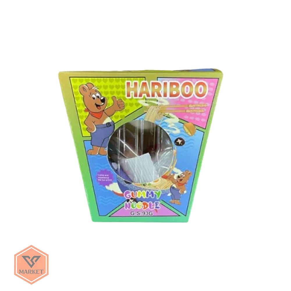 خرید پاستیل طرح نودل هاریبو (Hariboo Gummy Noodle) – وزن ۹۳ گرم — تصویر ۳