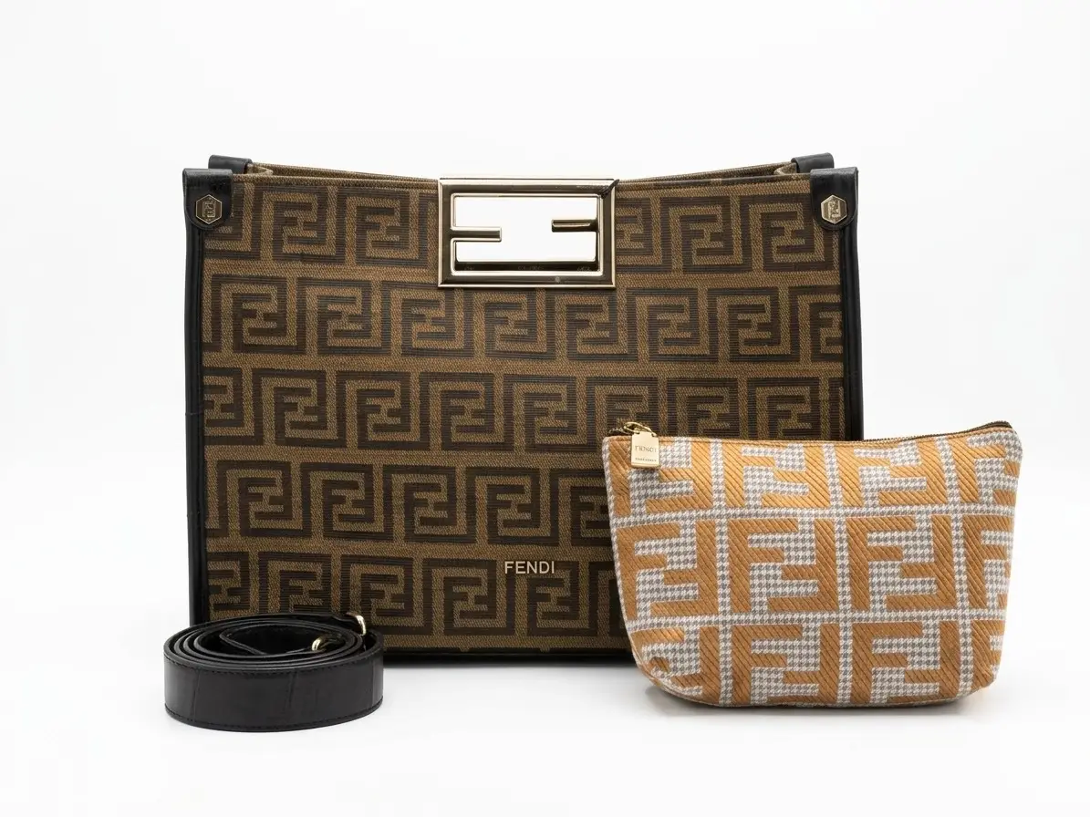 کیف دوشی فندی وارداتی | FENDI 1590/1