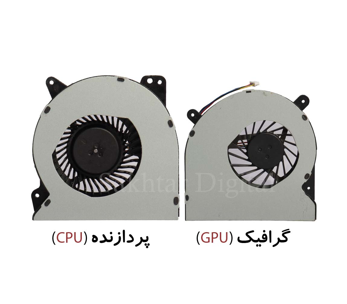 فن پردازنده و گرافیک لپ تاپ ایسوس Asus G750J 12V — تصویر ۳